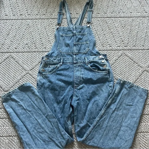 We The Free Ziggy Denim Overalls Jean Medium M - Picture 5 of 10